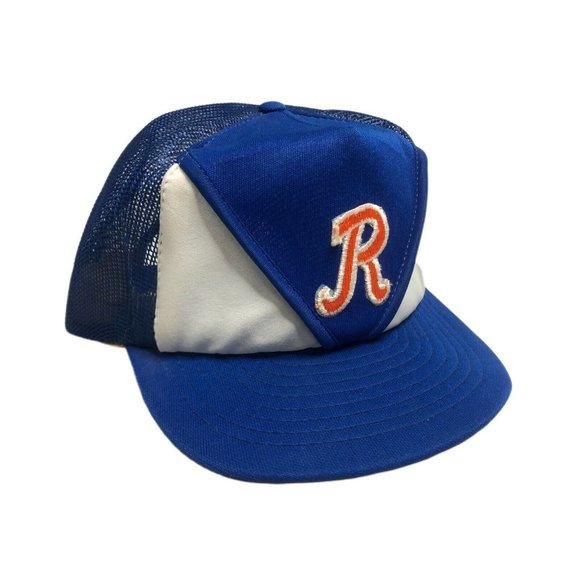 Vintage 50s 60s Letter ‘R’ Trucker Hat - Picture 1 of 6